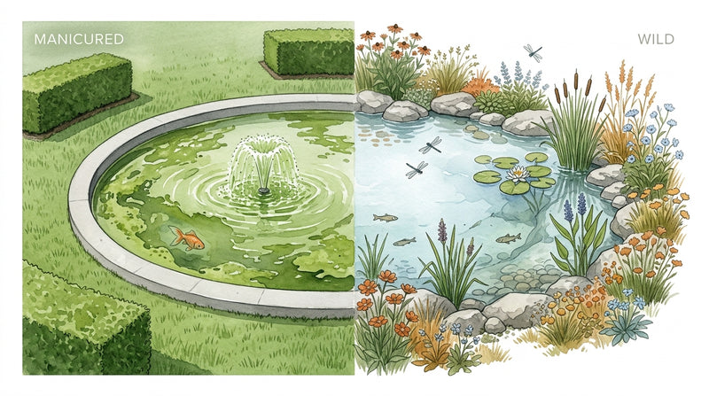 Naturalizing Backyard Ponds For Algae Control | Pond Algae Solutions