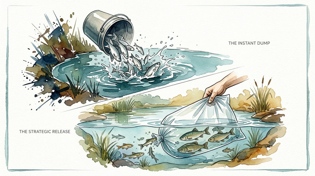 Stocking Fish in a New Pond: Timing, Temperature, and Acclimation ...