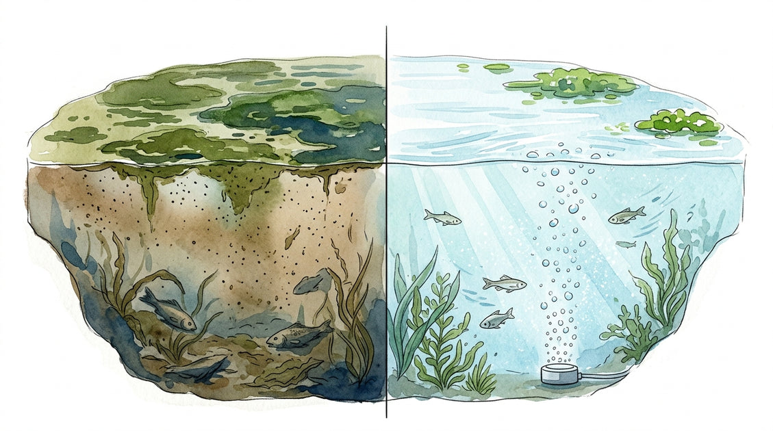 How Oxygen Levels Influence Pond Algae and Water Quality | Pond Algae ...