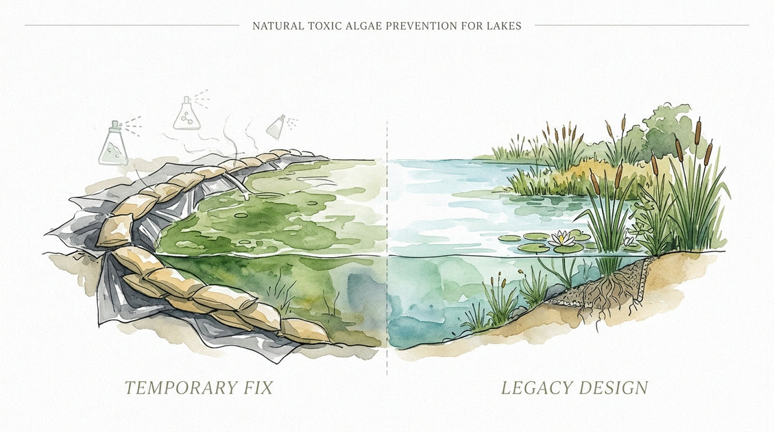 Natural Toxic Algae Prevention For Lakes | Pond Algae Solutions