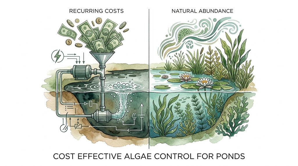 Cost Effective Algae Control For Ponds | Pond Algae Solutions