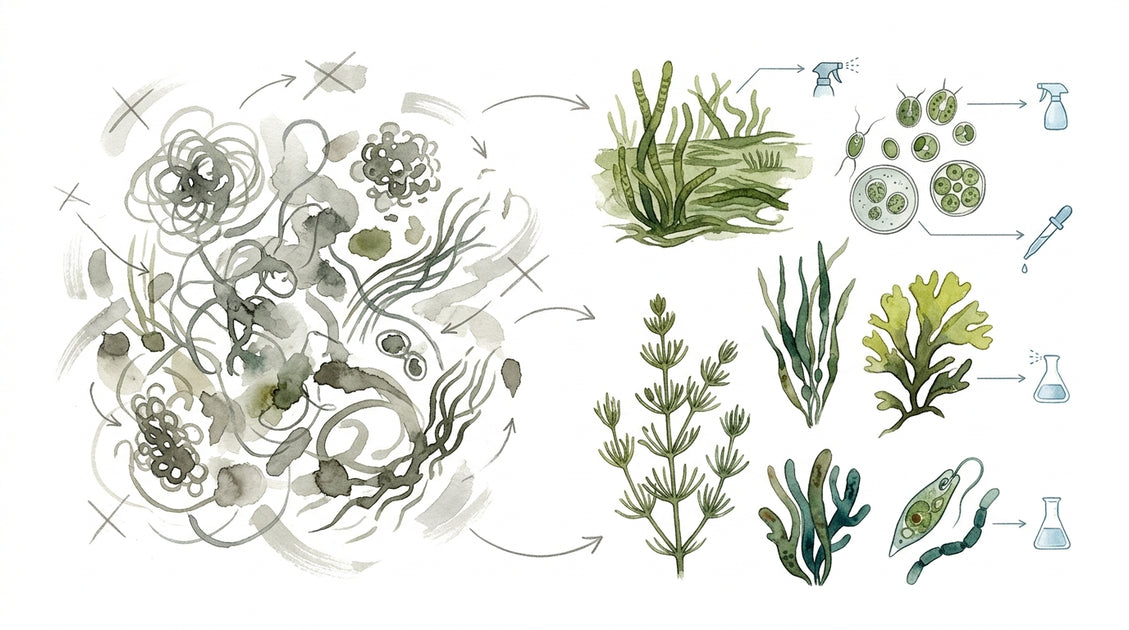 How To Identify The Different Types Of Pond Algae | Pond Algae Solutions